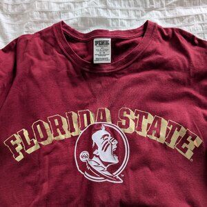 VS PINK Florida State Seminoles Long Sleeve tshirt size Medium